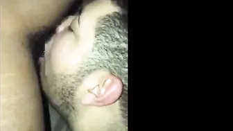 Chubby Latino Gives Passionate Blowjob to Hung Black Top