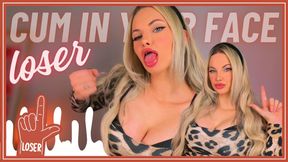 Cum In Your Face, Loser (CEI Self Facial For Dumb Gooner Porn Addicts)