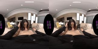 She wrecks my brain with her round Latina ass and dirty talk in VR