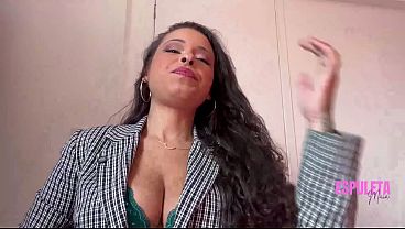 Latina boss catches you with a hard-on in her office - Part 2