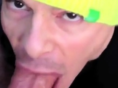 This is the hottest fucking cock slobbering