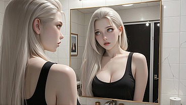 Echoes of Desire in White Silence