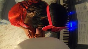 adventures of milfycalla -first piano lesson