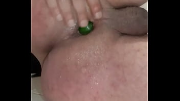 Gay deep anal cucumber