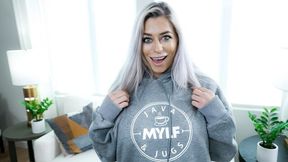 An awesome blonde with silicone tits Bambi Blitz rammed by big cock