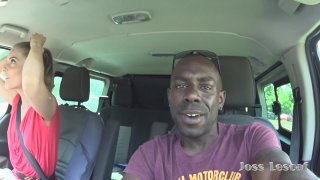 Hot Babe Sucks on a Black Cock