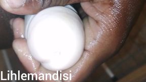 Big Black Cock Vs Long White Dildo