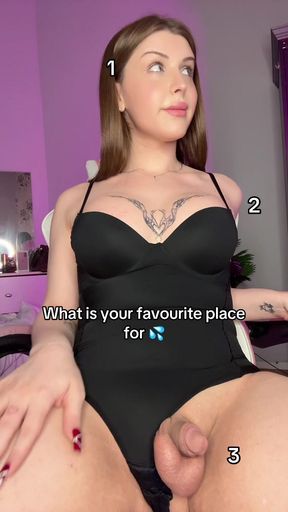 Choose a place for your golden shower