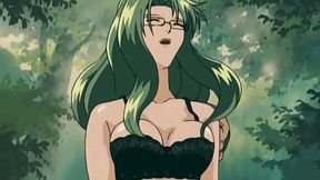 Busty Green Haired Babe Loves Getting Her Hairy Pussy Eaten In 69 Position