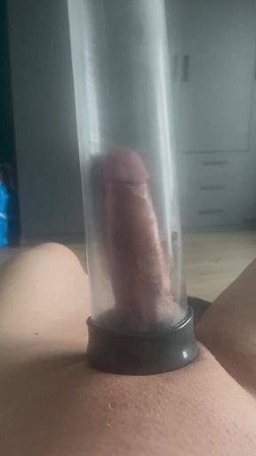 Penis Pumping First Time