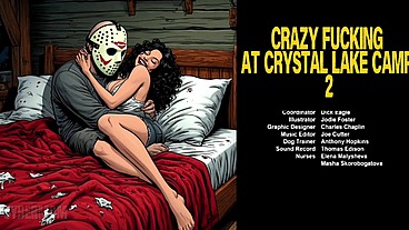 Crazy Fucking of Two Busty Lesbians at Camp Crystal Lake. Cartoon Porn Parody "Friday the 13th"