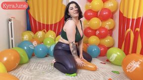 Mass Pop with McDonald's Balloons