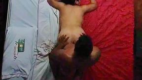 Colombian babe and her friend's culona ride my stiff cock