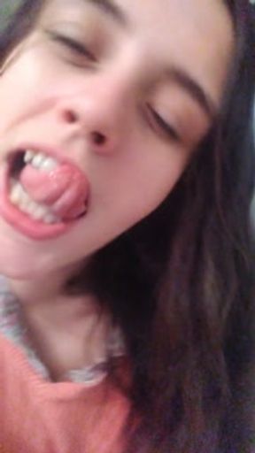 PinkMoonLust Peed Her Pants! She Pisses Her Pants AGAIN! Sits in Piss &amp; Dirty Talks Nasty Shows Tits