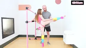 Tiny Dancer Reaches Intense Orgasms