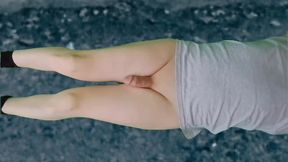 1 Lay Down on Asphalt Booty Cutie Femboy