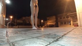 Playing Naked with Piss Until Cum