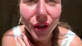 White Tongue Tease – Playful Giantess Tongue Fetish
