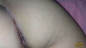 mi hermanastra se me pone de culo para que le toque su cono peludo