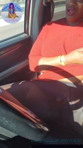 Ebony Beauty Yuki-Senpai Flicks Her Sexy Pussy On Roadside (KuroYukiExperience)