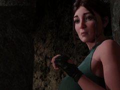 Mist The Prelude - Lara Croft Roughly Fucked Gets Creampie