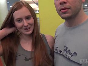 HUNT4K. Cuckold is paid to watch how Linda Sweet sucks strangers dick