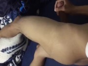 Hetero masturbandose