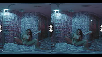 probably the best 3D VR video with girl going off in the shower you have ever seen, 3D quality is amazing