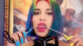 Rainbow teen 18+ Bitch Roxy Lips Vs Tough Step daddy Nick Rock ! Deep anal balls, slaps, licking male ass, hard NRX074 - AnalVids