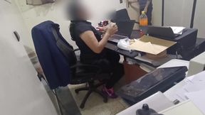 I Ordered a Home Delivery Service at My Work Office, and the Delivery Guy Grabbed Me so Hard That My Desk Broke