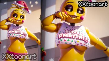 Bonnie's Big Boobs: FNAF Furry Fun with xxtoonart