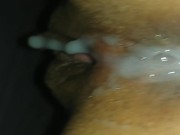 Deliciosa acabada en la cola