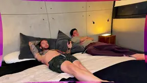 Netflix afternoon turns into steamy foursome and partner swapping