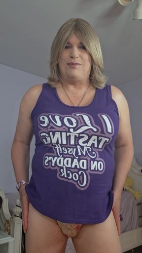 Do You Like My Shirt? Can I Taste Myself on Your Cock?