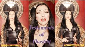 Testaments of Chastity.