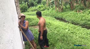 I Fucked My Neighbor's Stepdaughter the Gardener Inside His Vegetable Garden