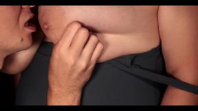 Hard Nipple Sucking and Play