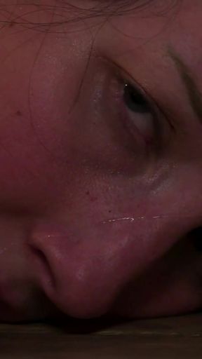 Thrilling moment from &quot;Bella Angel gives perfect blowjob to bdsm master while fucked by sex machine&quot;