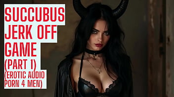 Succubus seduces with erotic ASMR JOI game