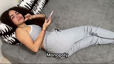 I play truth or dare with my stepsister! What a tight pussy she has.