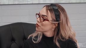 TRANS ANGELS - Emma Rose And Chris Damned Transform A Therapy Session Into A Passionate Fuck