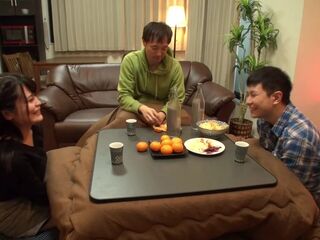 A recent discovery that u can watch as much of their underclothing as u like during the time that they're in the kotatsu! two