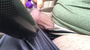 Quick public lot sissy Cum Jack in Sissy Panties