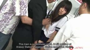 Intense Sex Adventure at a Busy Subway Station