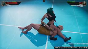 Marilith VS Aaron (Naked Fighter 3D)
