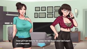 House Chores #28: Helping My Hot Stepsister Stuck in the Washing Machine