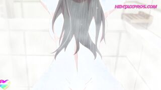 Step Brother & Step Sis Spy XXX Shower HENTAI Animation