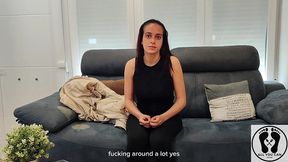 leyla kixx new amateur model 18yo interview sex casting