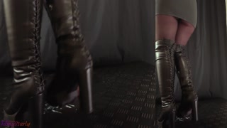 Cumshot Compilation - 25 Sessions Crushing Cock and Balls - Winter 2025 - Crush Trample, Shoejob, Bootjob, CBT, Ballbusting, Trampling, Stomping