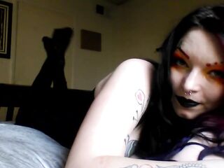 Socks and Undressed feet rock gal
